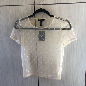 Polka dot top